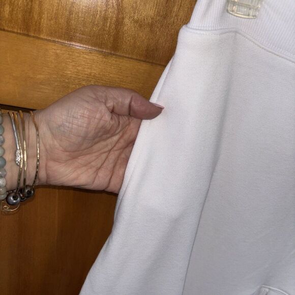 Free People Movement Street Style Two Piece Set White M New Cotton Blend Pockets - Picture 13 of 16